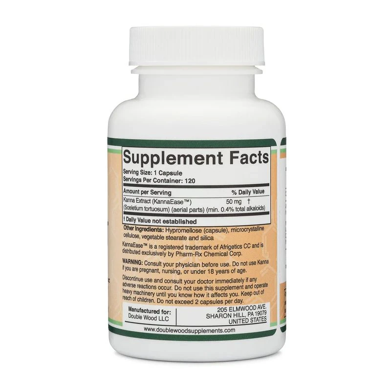 Kanna Extract 50 mg 120 Kapsül