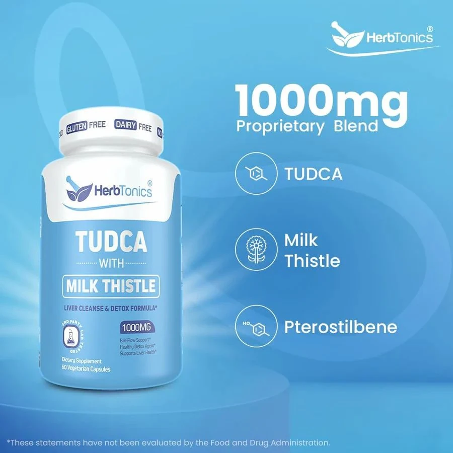 Tudca with Milk Thistle 1000 mg 60 Kapsül