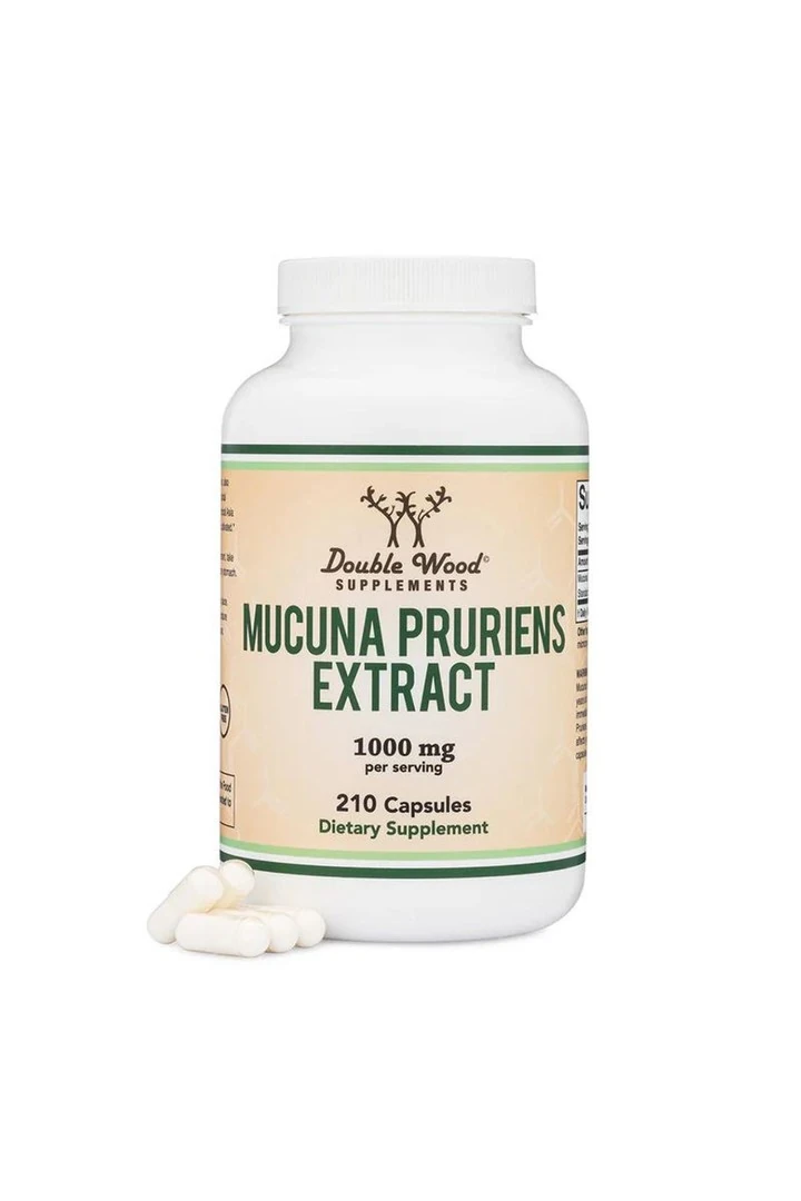 Mucuna Puriens Extract 1000mg 210 Veg. Kapsül.usa vers.