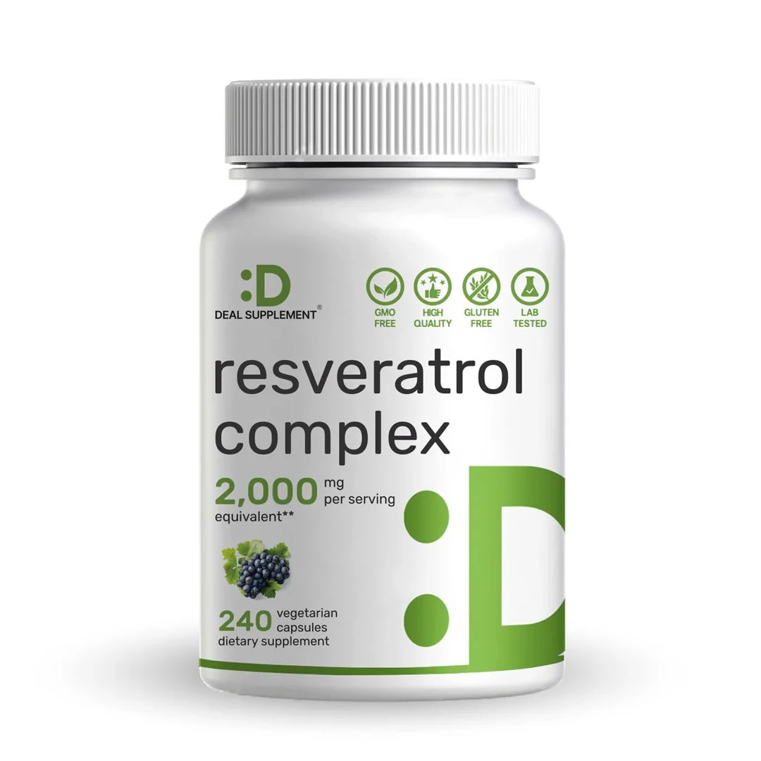 Resveratrol complex 2,000 mg 240 kapsül