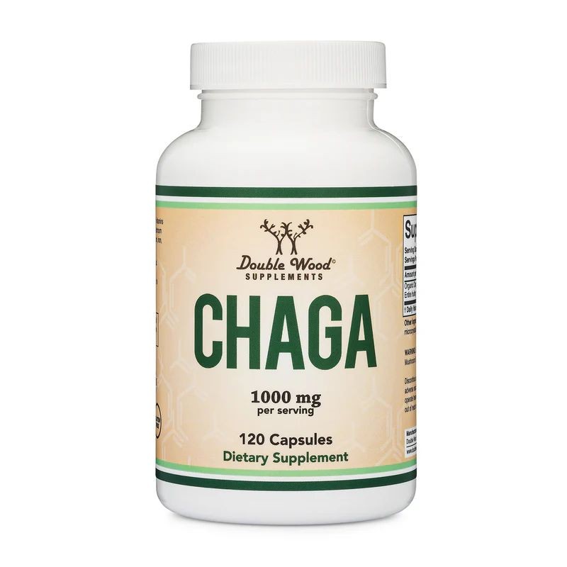 Chaga Mushroom Supplement 1000 mg 120 Kapsül