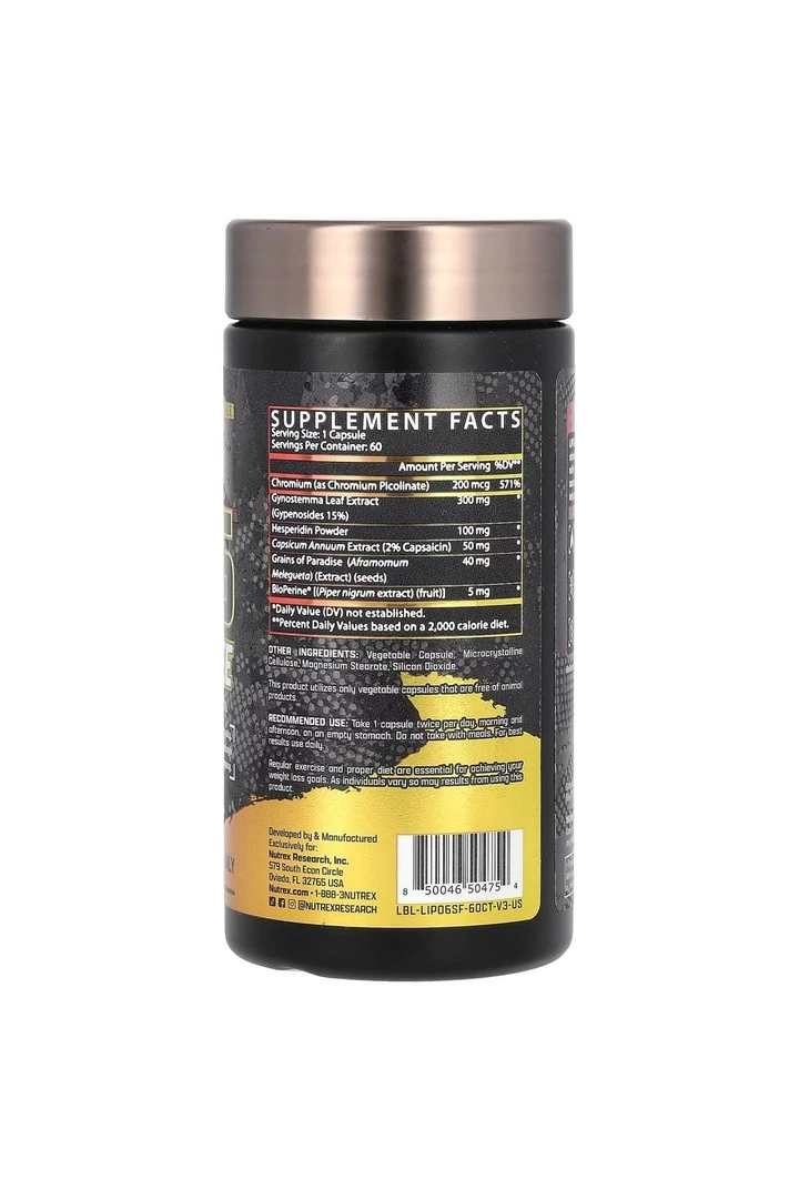 Lipo6 Stım-Free 60 Kapsül.usa menş.