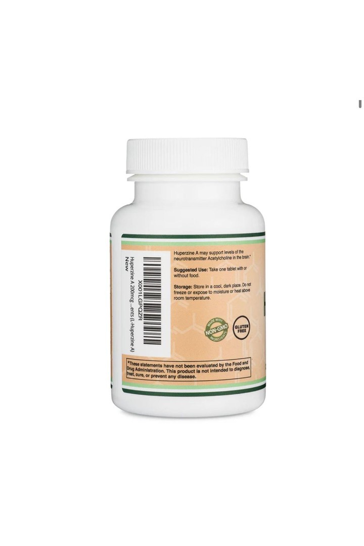 Huperzine A 200 Mcg 120 Tablet. Usa Version
