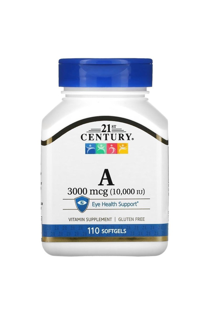 A Vitamini, 3.000 mcg (10.000 IU), 110 Softgel