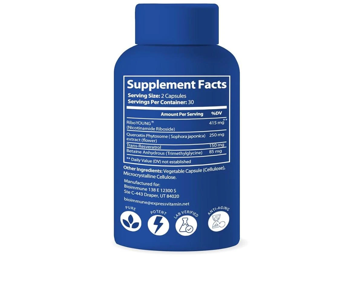 Nad+ Clinical Formula 3x Potency 60 Kapsül