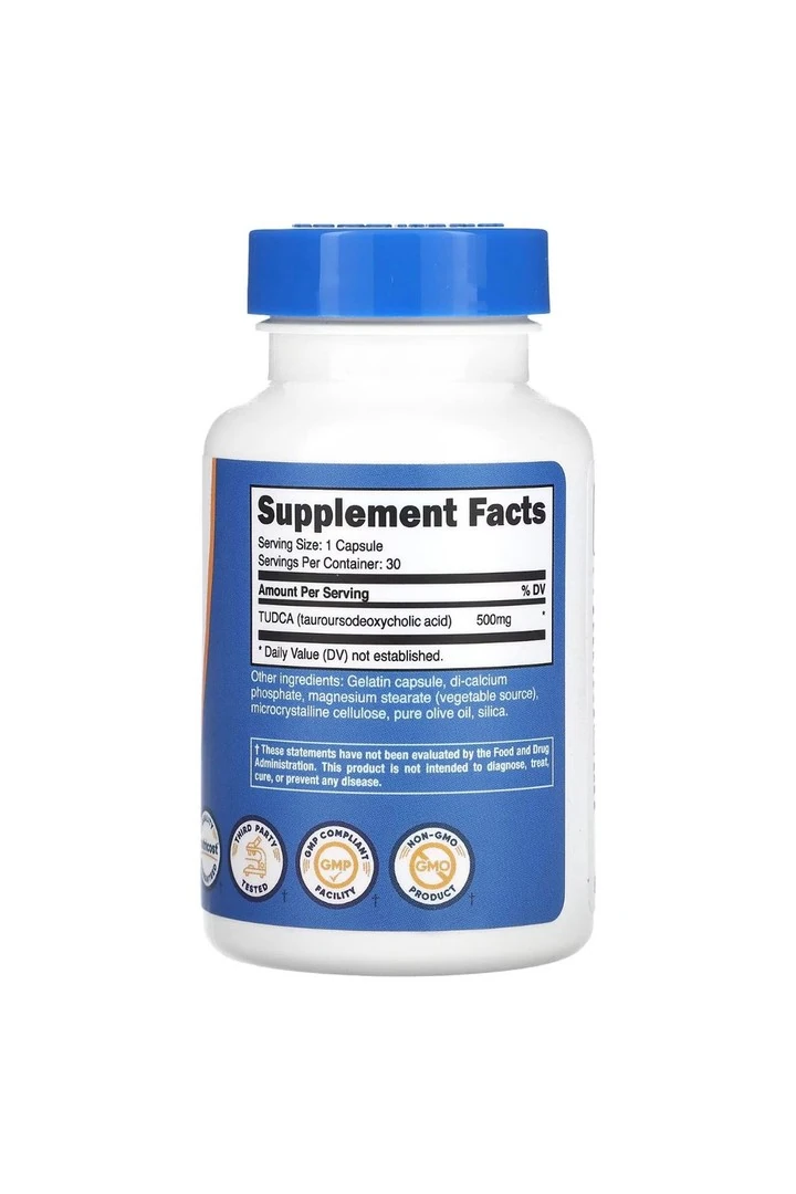 Nutricost Tudca 500 Mg 30 Kapsül