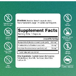 Cognitive Support with bacon and rhodiola 30 Kapsül