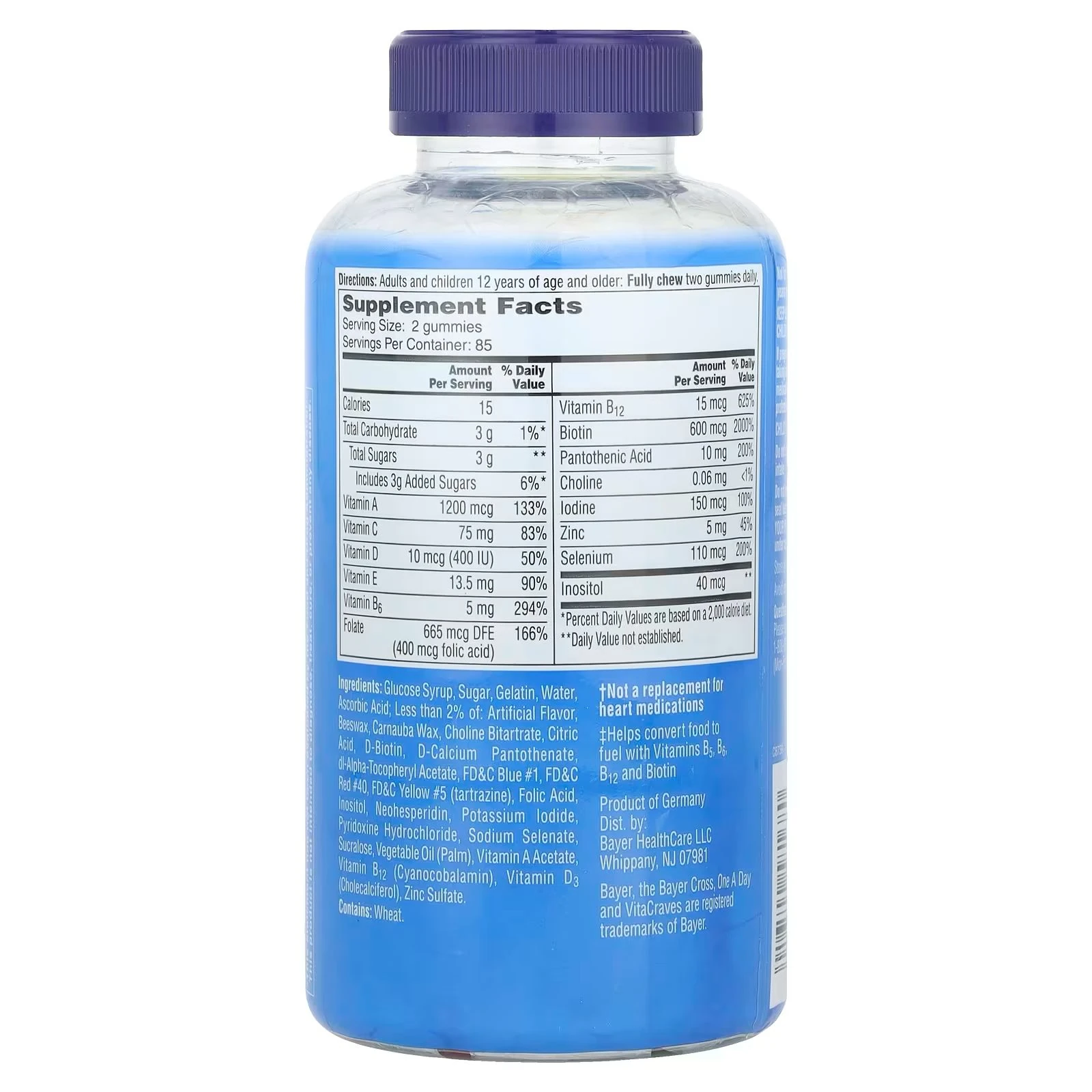 vita Craves Men's 170 Gummies