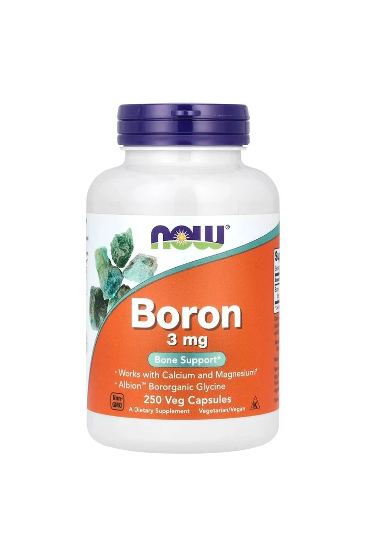 Now Foods Boron 3 Mg 250 Veggie Kapsül