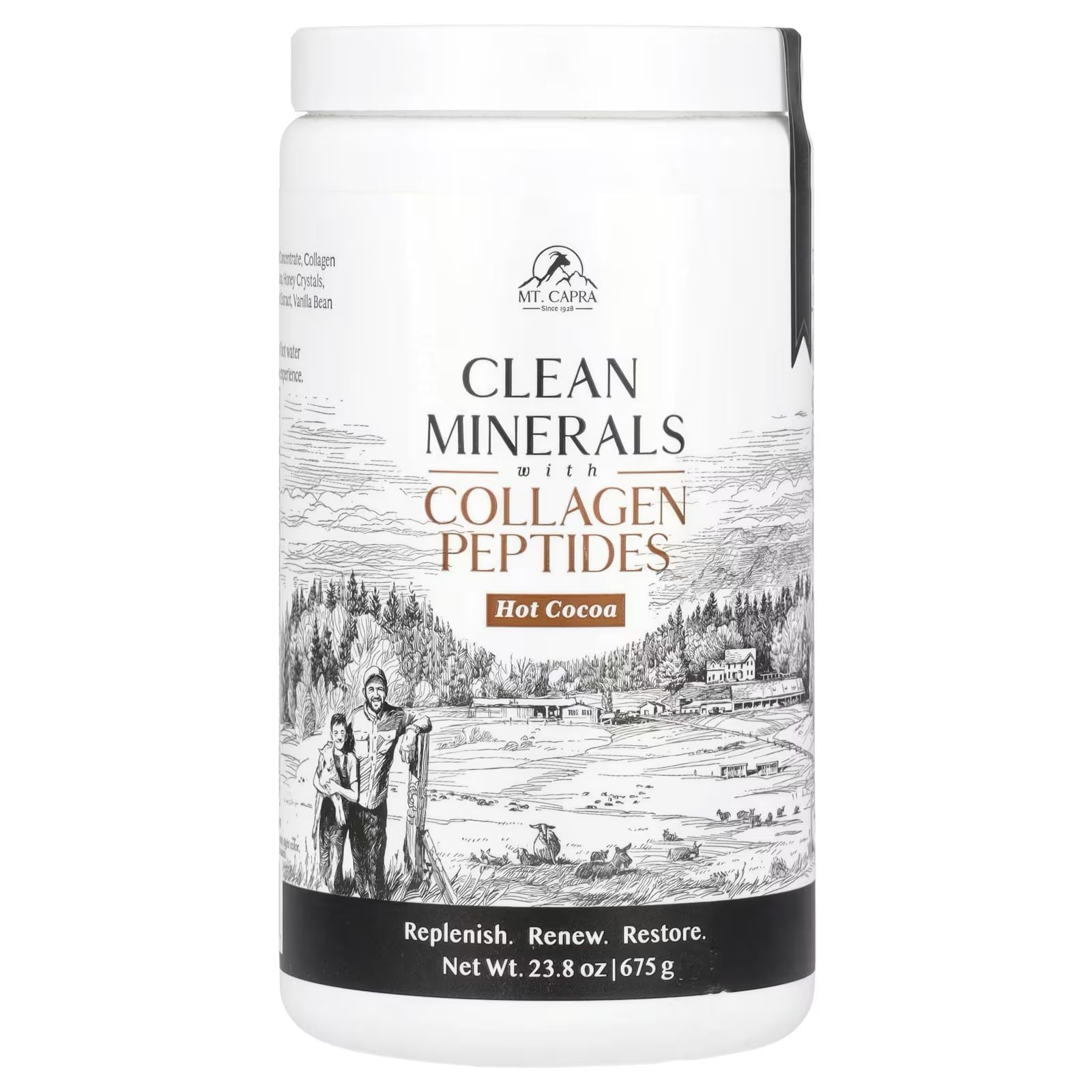 Clean Minerals With Collagen Peptides Hot Cocoa 675 g