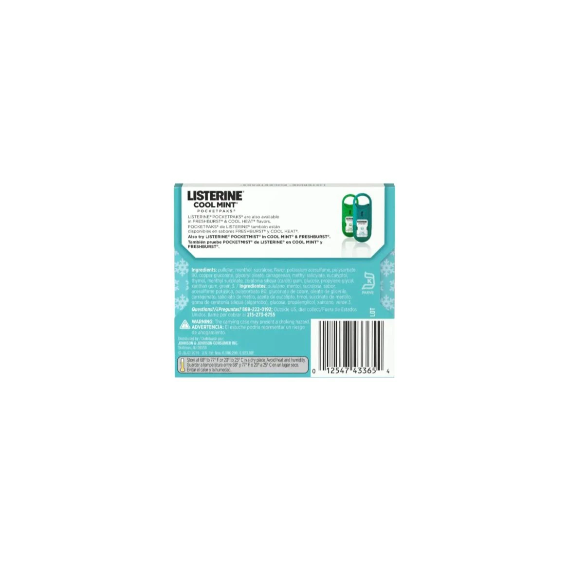 Listerine Cool Mint Pocketpaks 24'lü