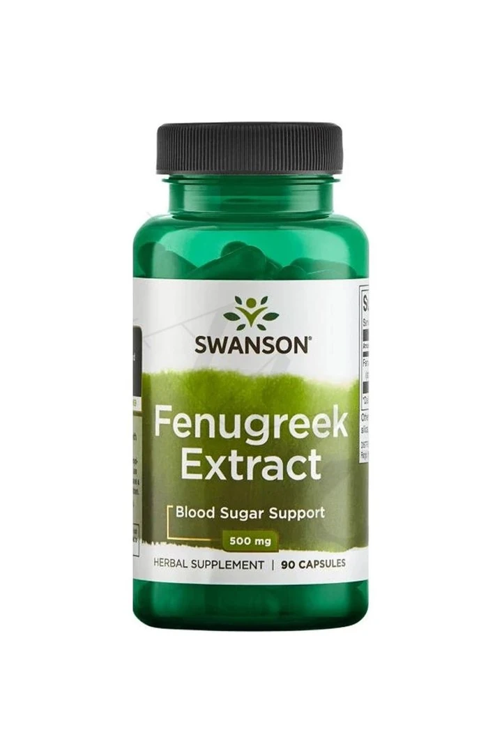 Swanson Fenugreek Extract, 500 Mg 90 Kapsül- İthal