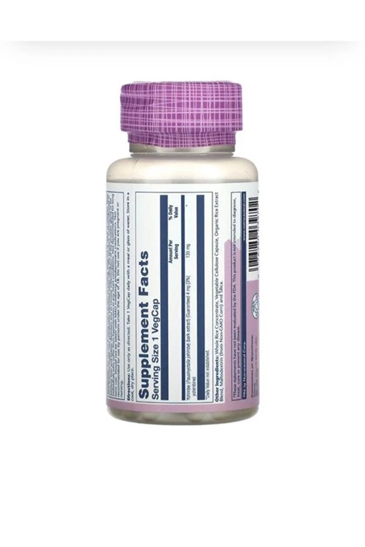 Solaray, Vit. Extracts, Hawthorn, 100 Mg, 60 Veg Kapsül