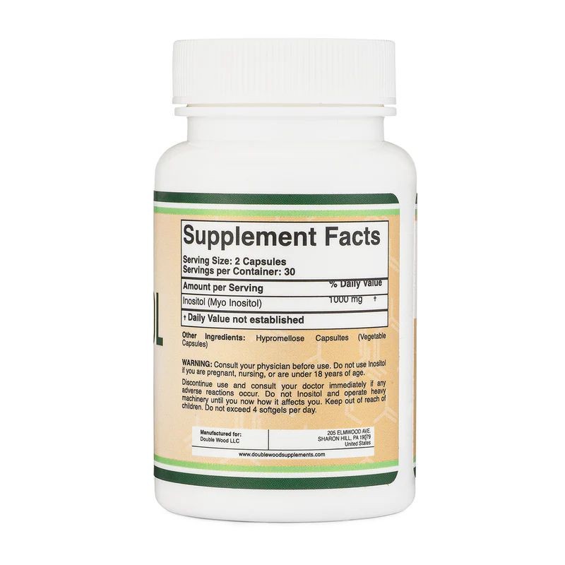 Inositol 1000 mg 60 Kapsül