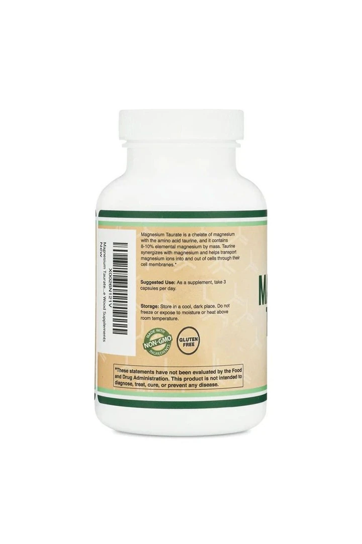 Magnesium Taurate 1500 mg 210 veg.Kapsül.usa vers.