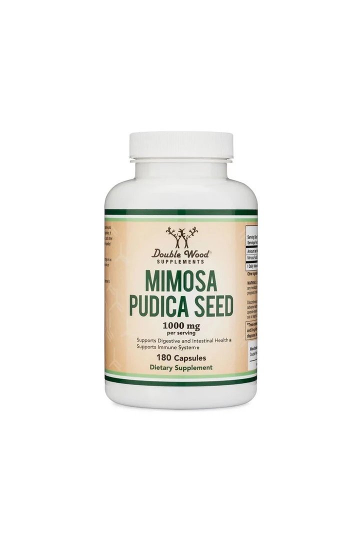 Double Wood Mimosa Pudica Seed 1000 Mg 180 Kapsül