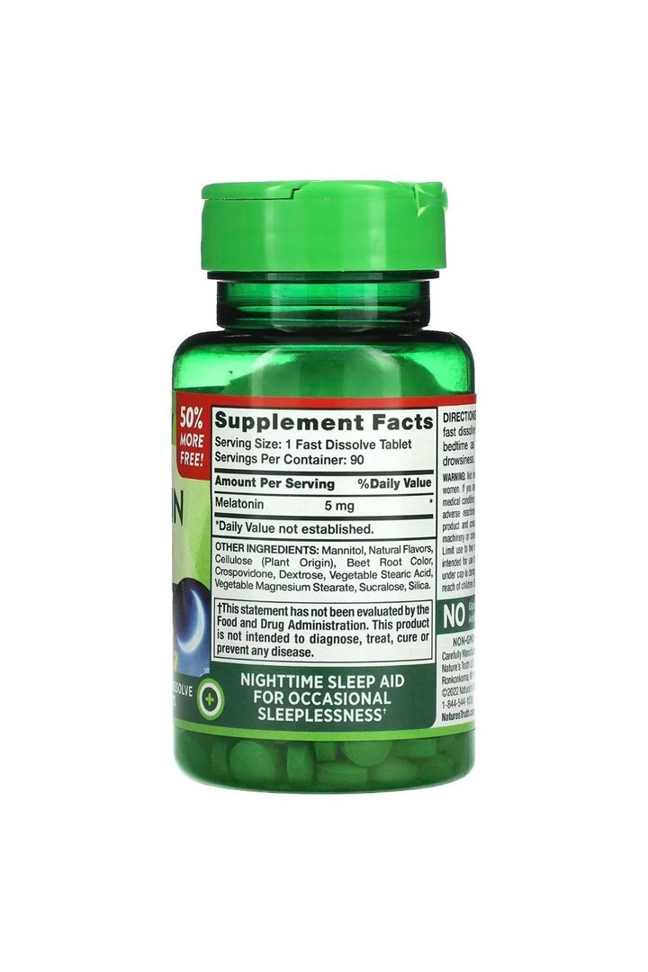 ’s Truth Melatonin 5mg