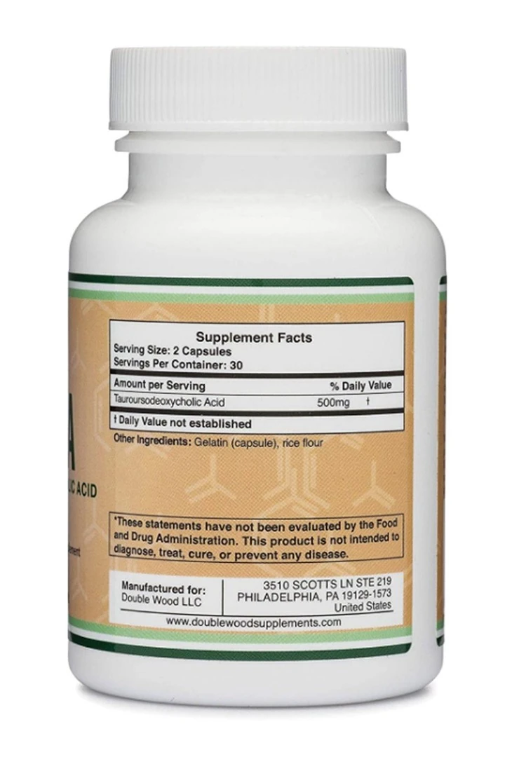 Tudca 60 Capsules 500mg Per Serving. Usa Version. Tr Tek Yetkili Satıcısından. 3541