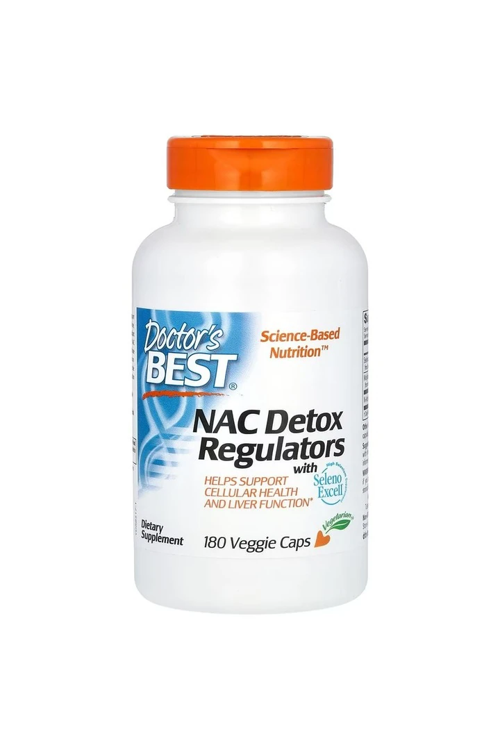 Doctor's Best , Na/c Detox Regulators, 180 Veggie Caps