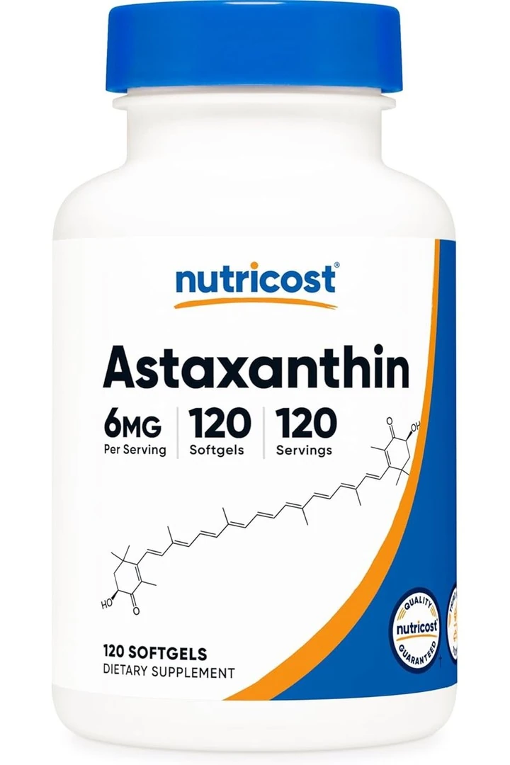 Nutricost Astaxanthin 6 Mg 180 Kapsül