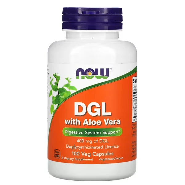 DGL With Aloe Vera 400mg 100 Veg. Kapsül