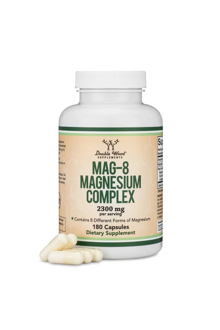Mag-8 Magnesium Complex 2300 mg 180 Veg.Kapsül.usa vers.