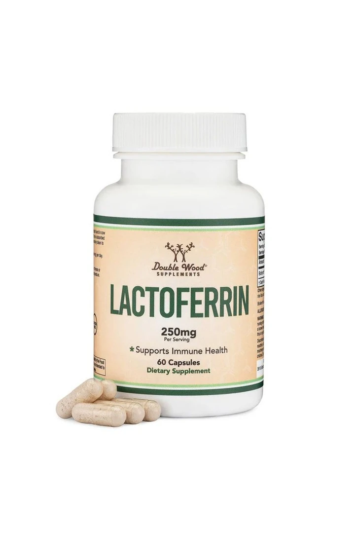 Lactoferrin 250 mg 60 veg. Kapsül.usa vers.