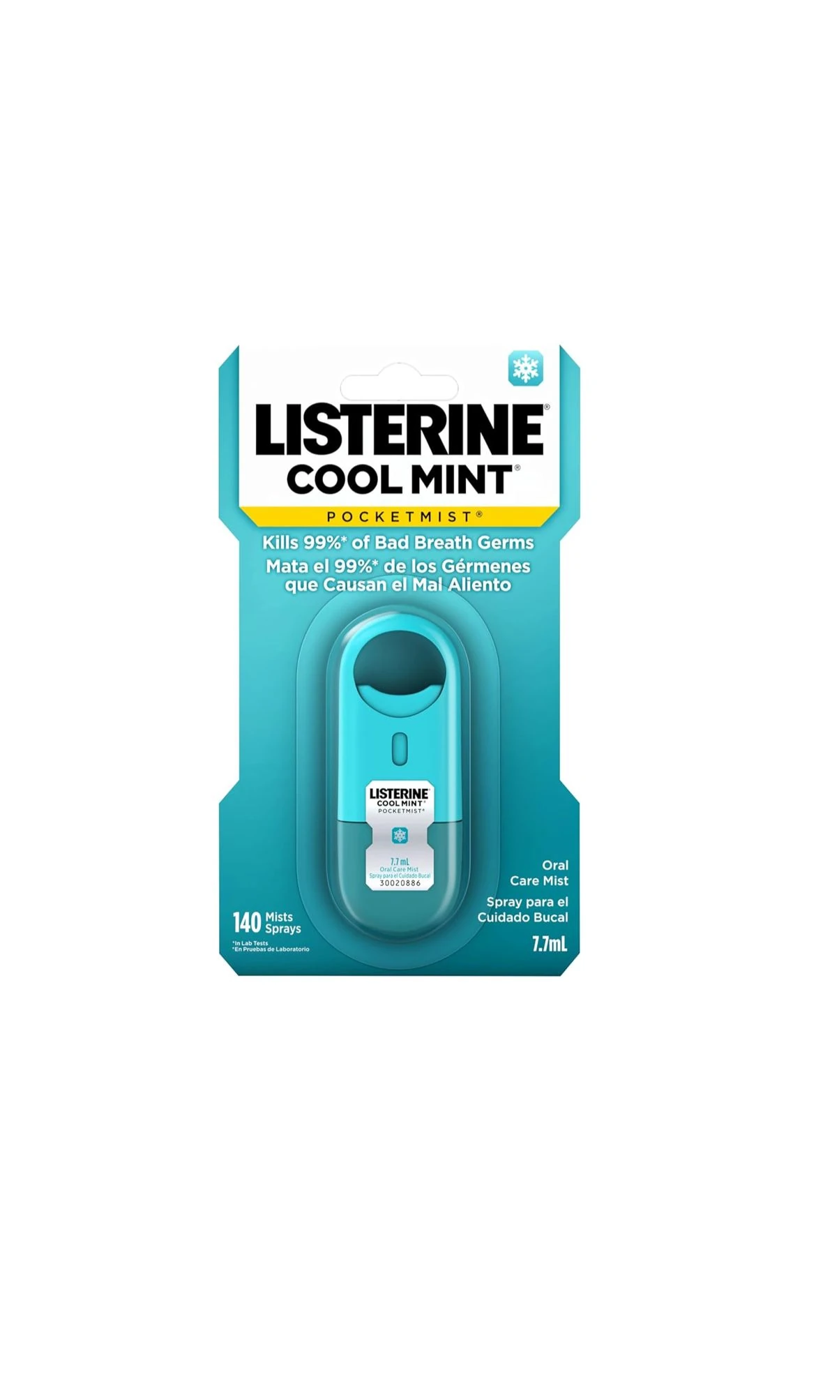 Listerine Pocketmist Cool Mint 7,7 ml ağız spreyi