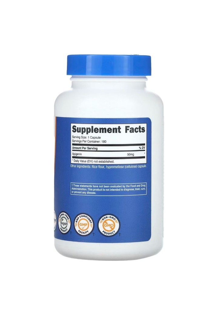 Nutricost Apigenin 50 Mg 180 Kapsül