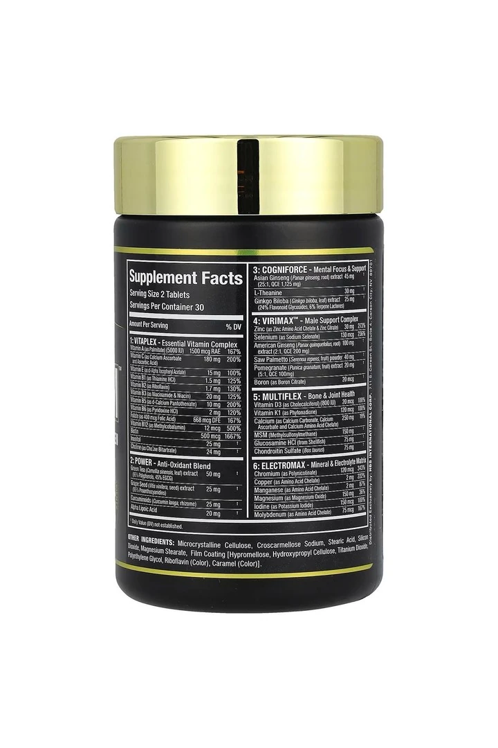 ALLMAX, Vitaform, Erkekler İçin Premium Multi-Vitamin, 60 Tablet