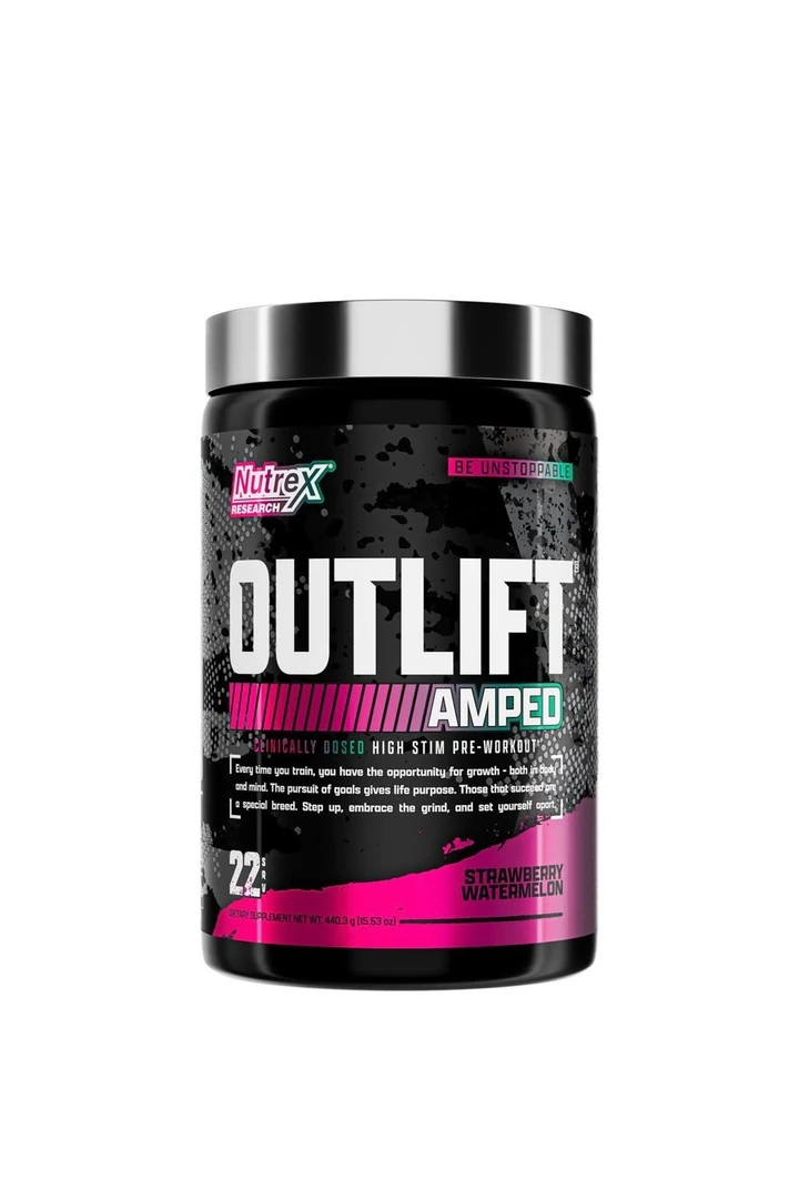 Outlift Amped 440.3 g (15.53 oz) 22 Servis.usa vers.Çilek-Karpuz