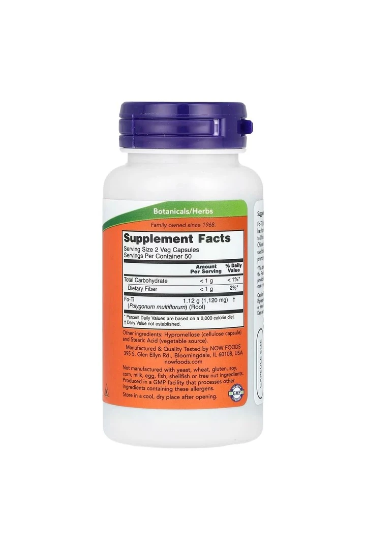 Fo-Ti, 560 mg, 100 Veg Capsules