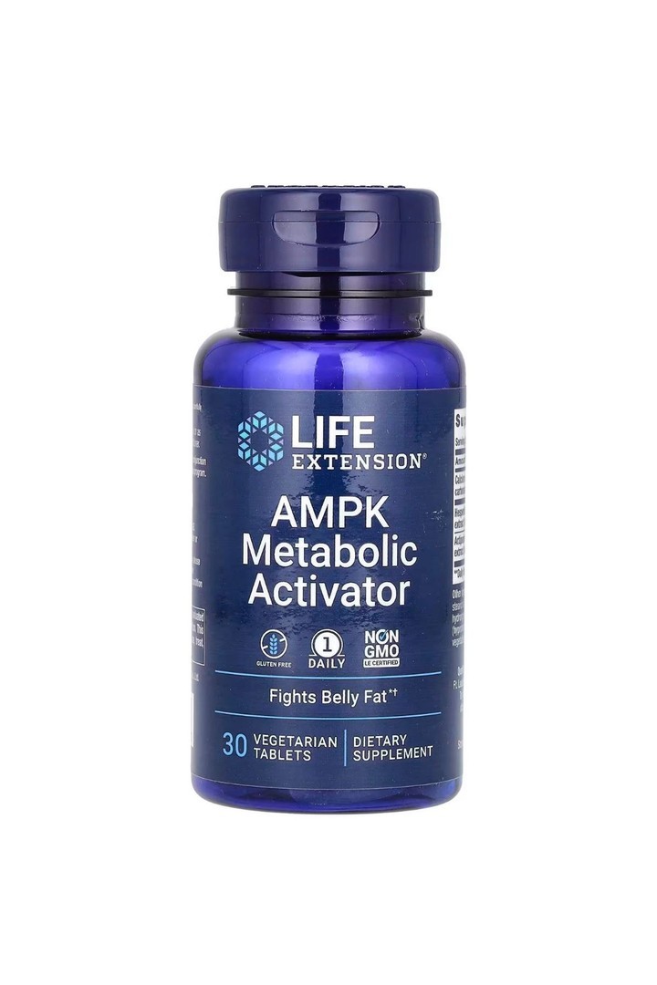 Life Extension Ampk Metabolic Activator 30 Vegetarian Tablet