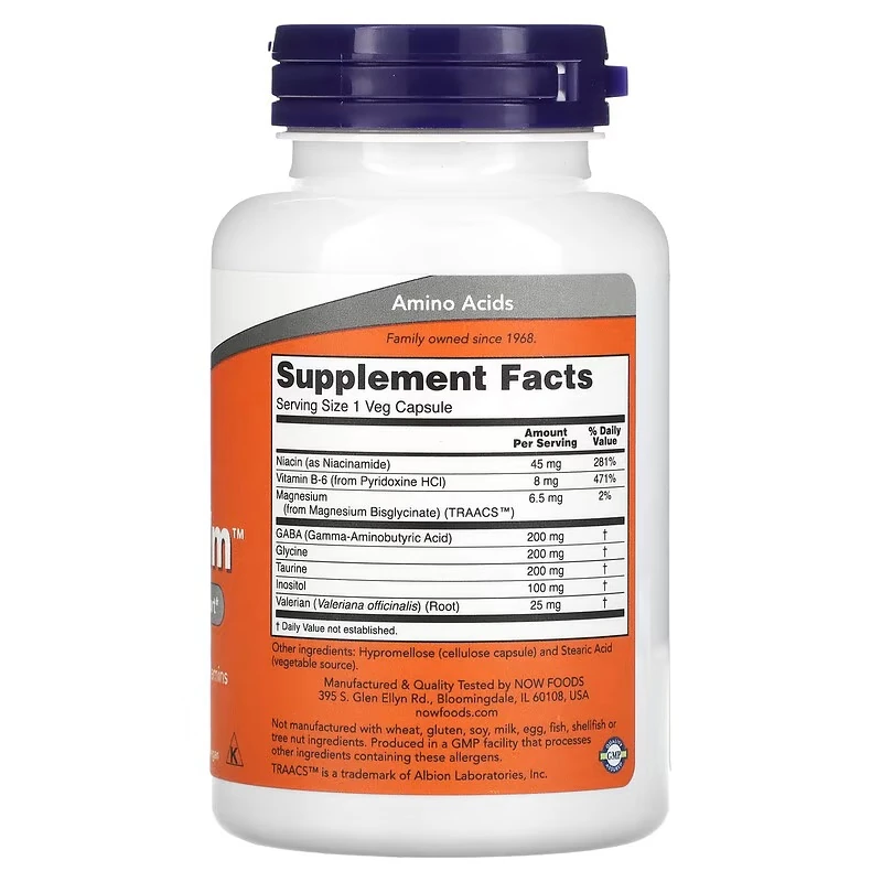True Calm Neurotransmitter Support 90 Veg. Kapsül
