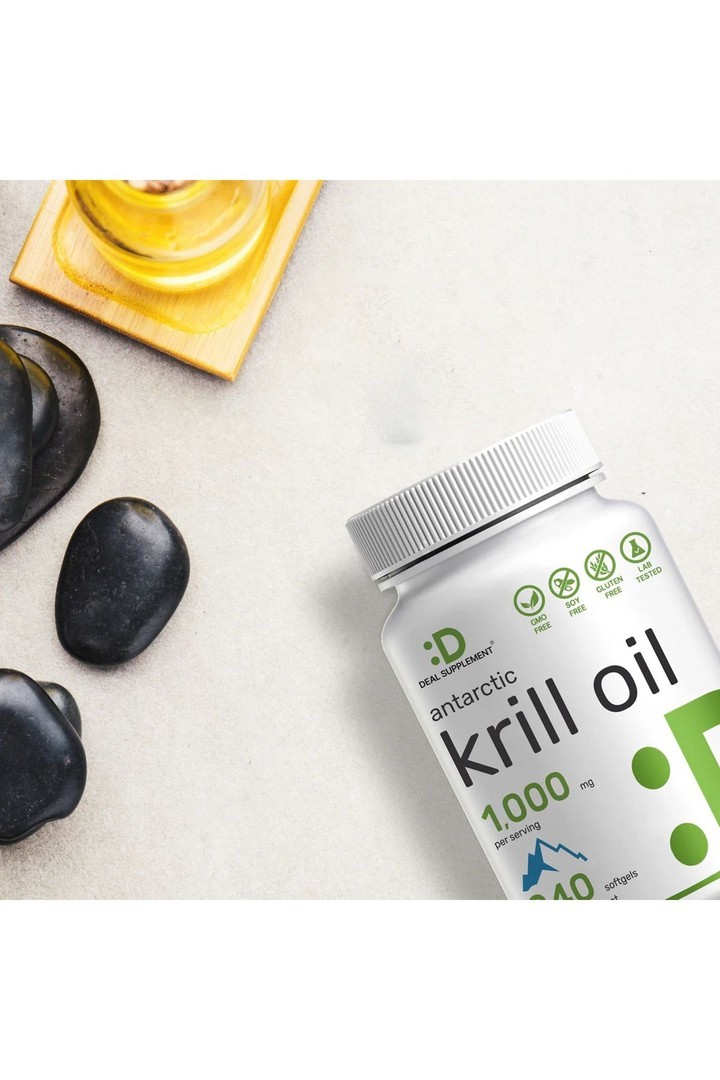 Antarctic Krill Oil, 1,000mg Per Serving, 240 Softgels