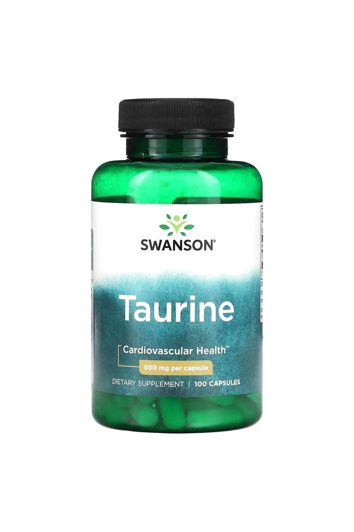 Taurin, 500 mg, 100 Kapsül.usa vers.