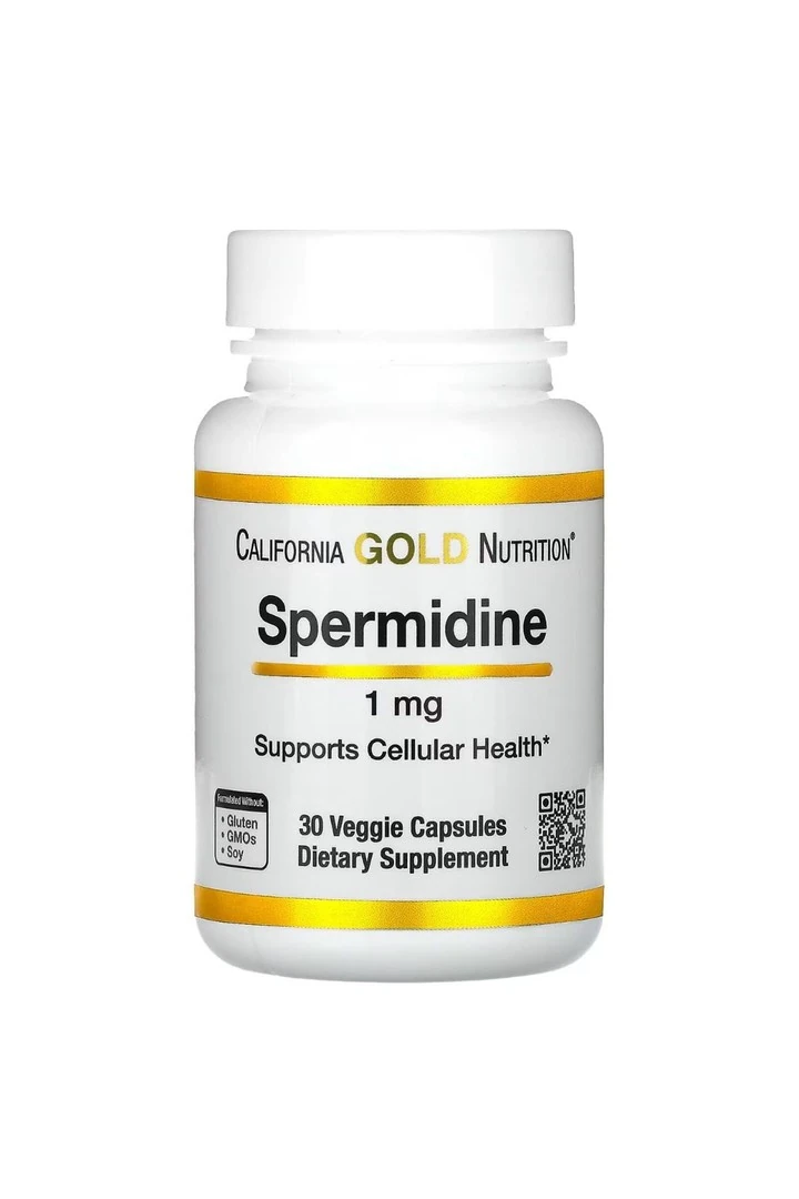 California Gold Nutrition, Spermidine 1 Mg 30 Veg Kapsül