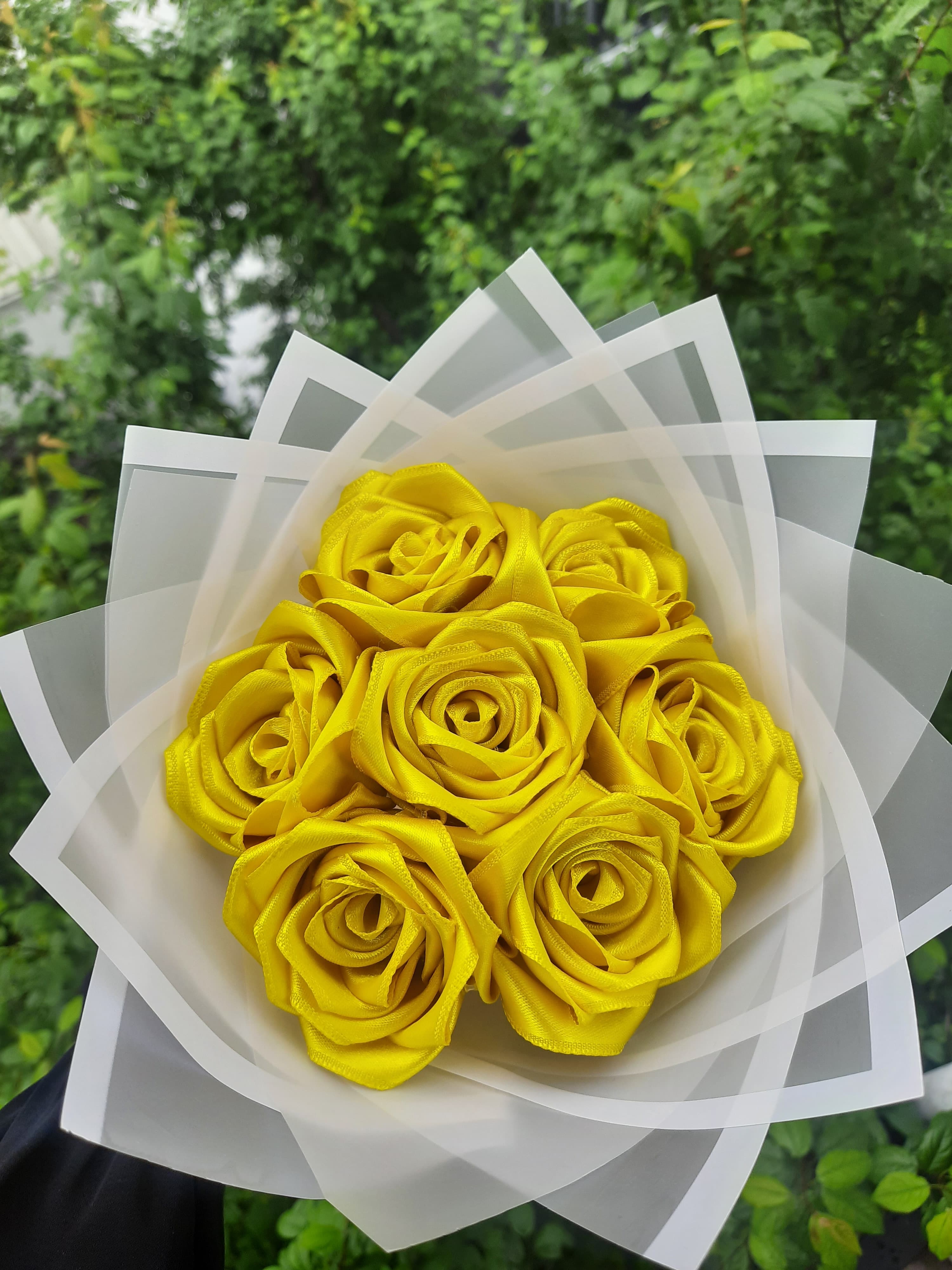 7 Li Gül Buketi SARI