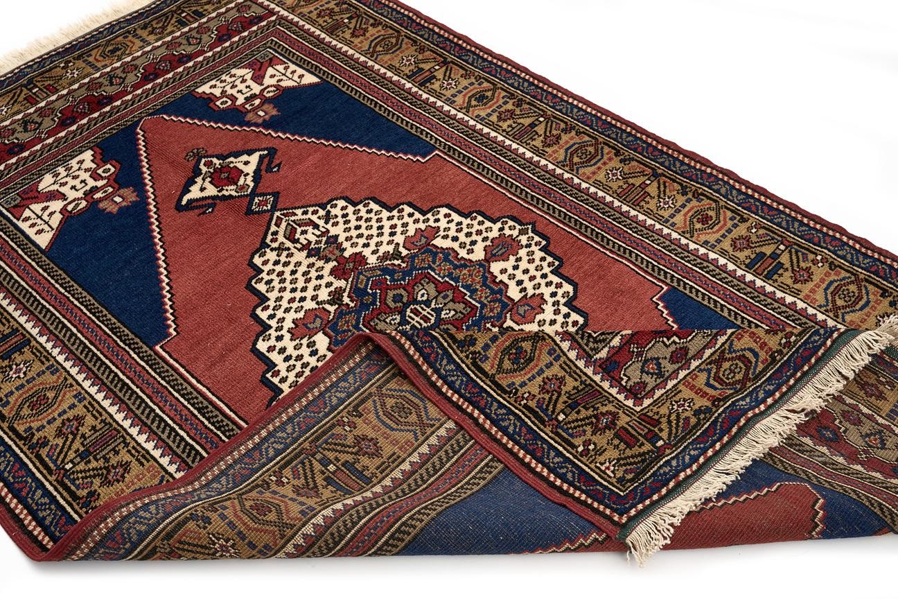 Teachers Carpet Hand Woven Prayer Rug Taspinar ÖAST739