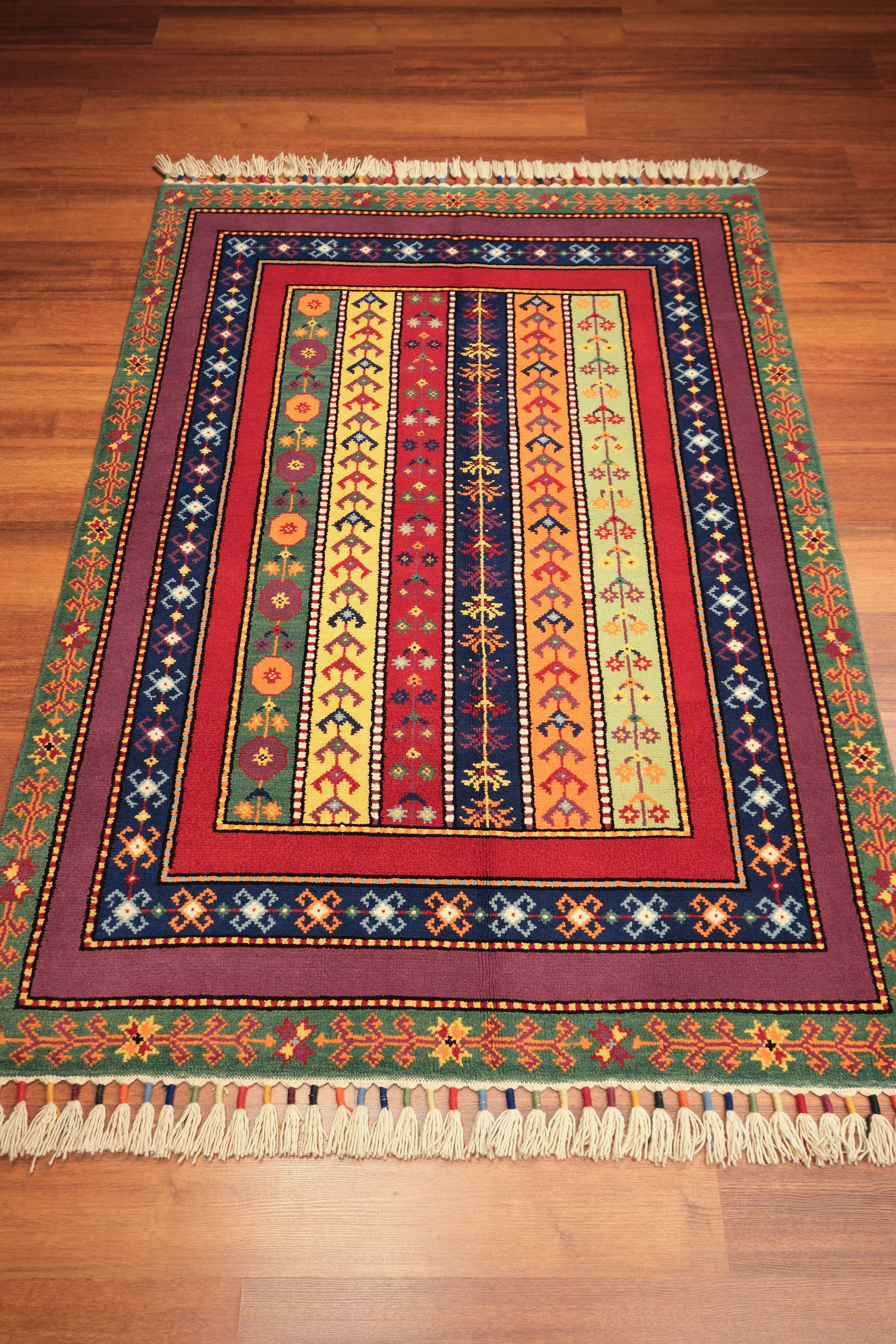 Öğretmenler Carpet Hand Woven Shawl Carpet 7945