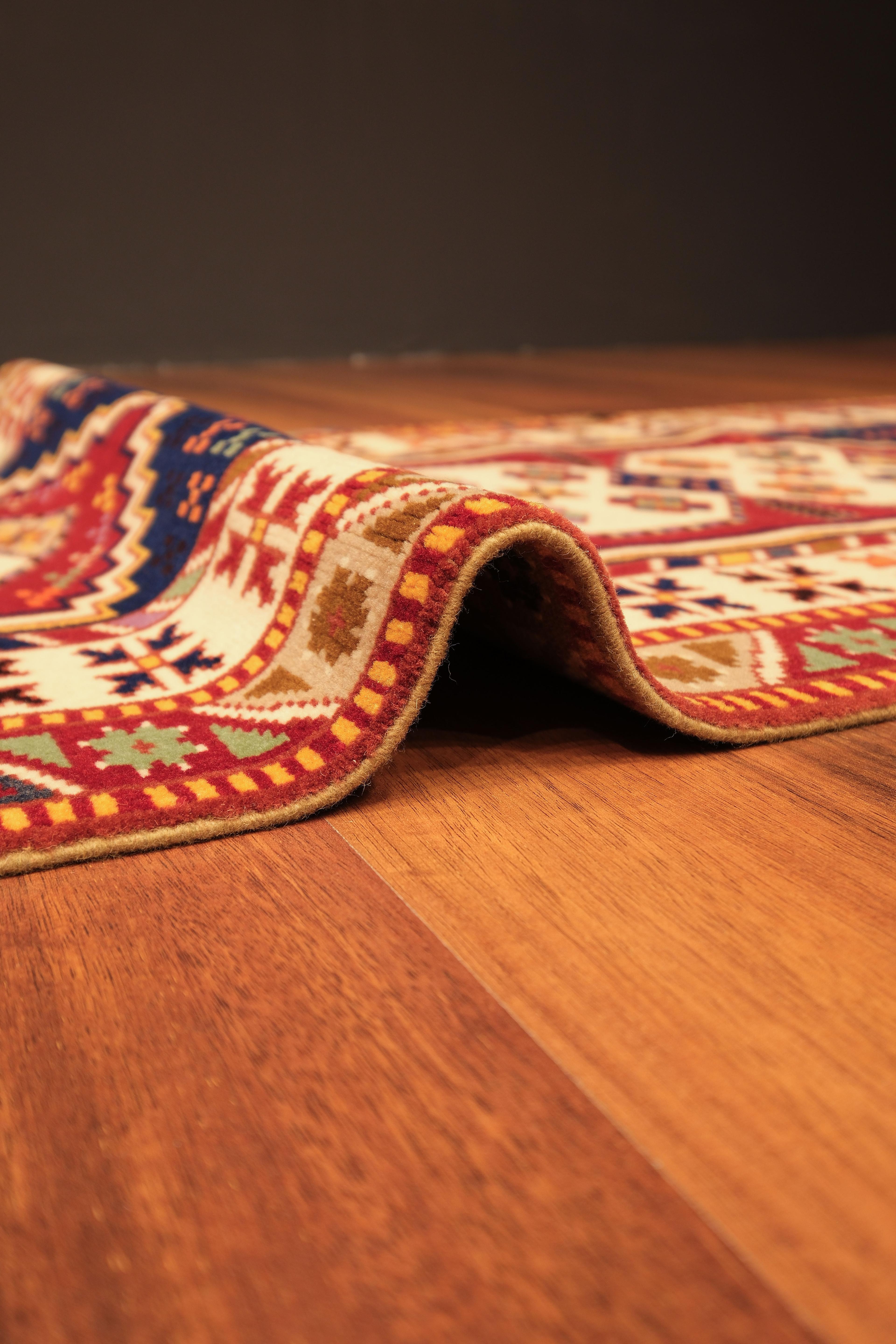 Öğretmenler Carpet Hand Woven Plain Yuntdağ 0901