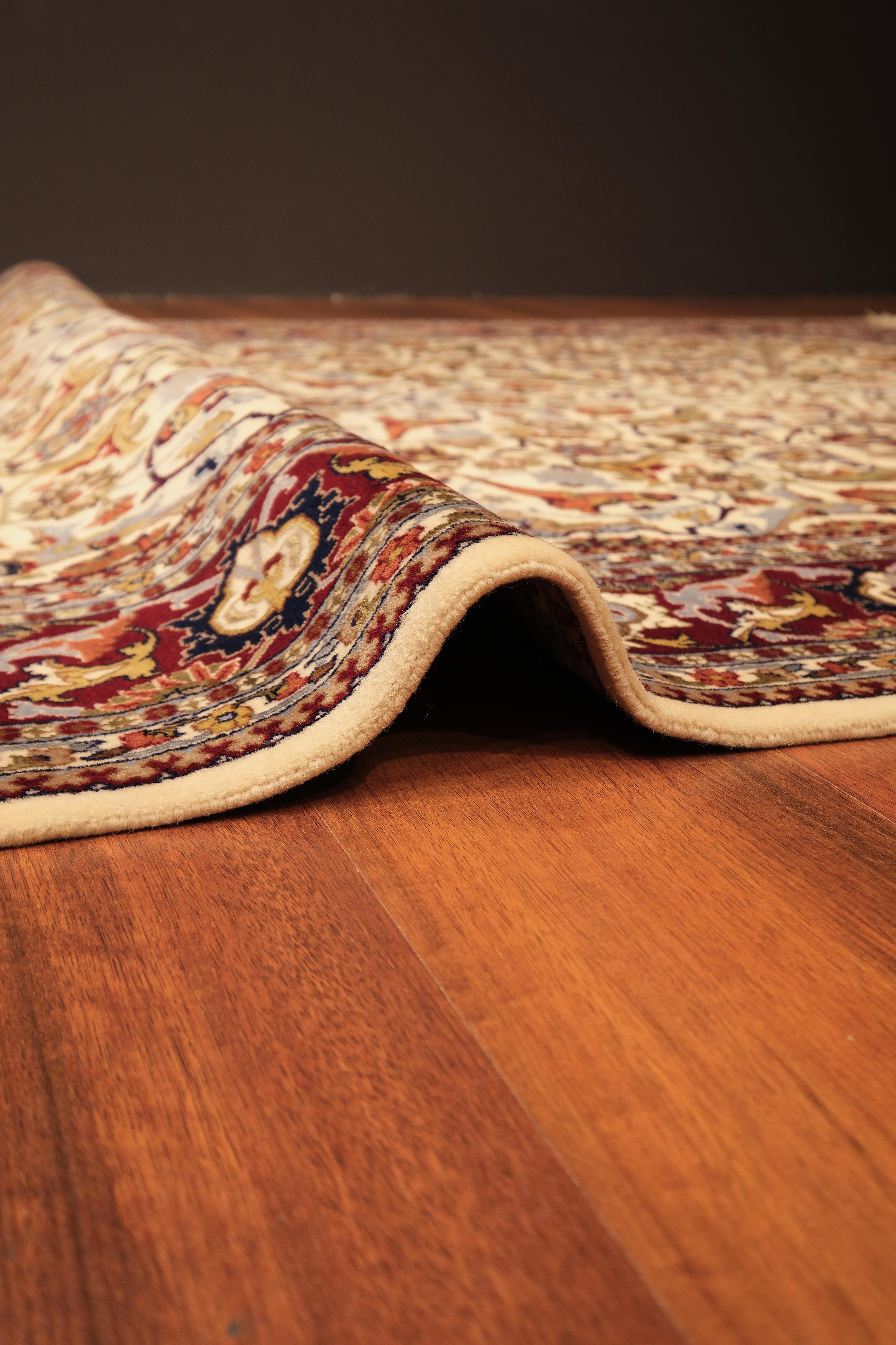 Öğretmenler Carpet Hand Woven Oriental Hereke Carpet 7677Ç