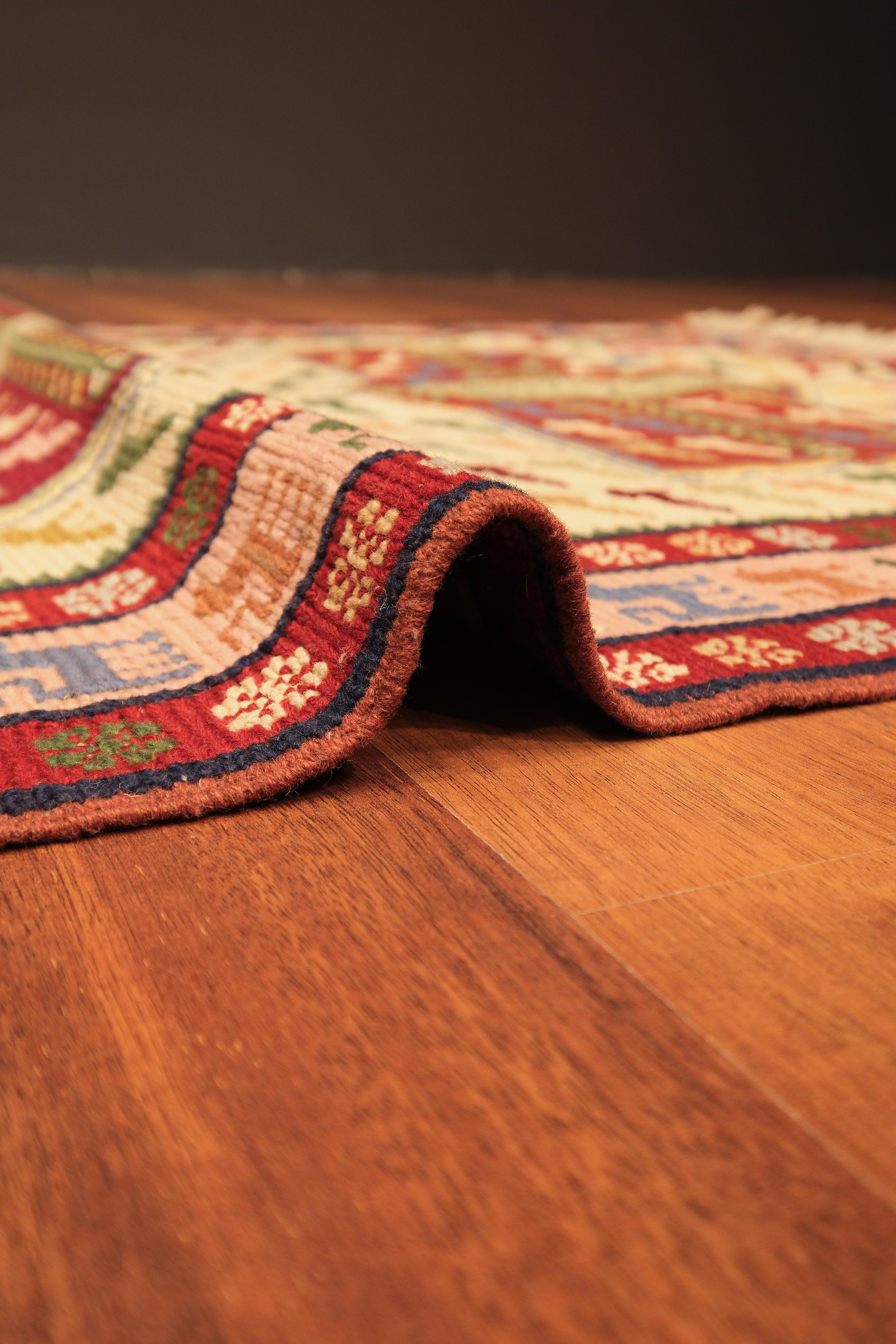 Öğretmenler Carpet Hand Woven Sumak Rug 8140Ç