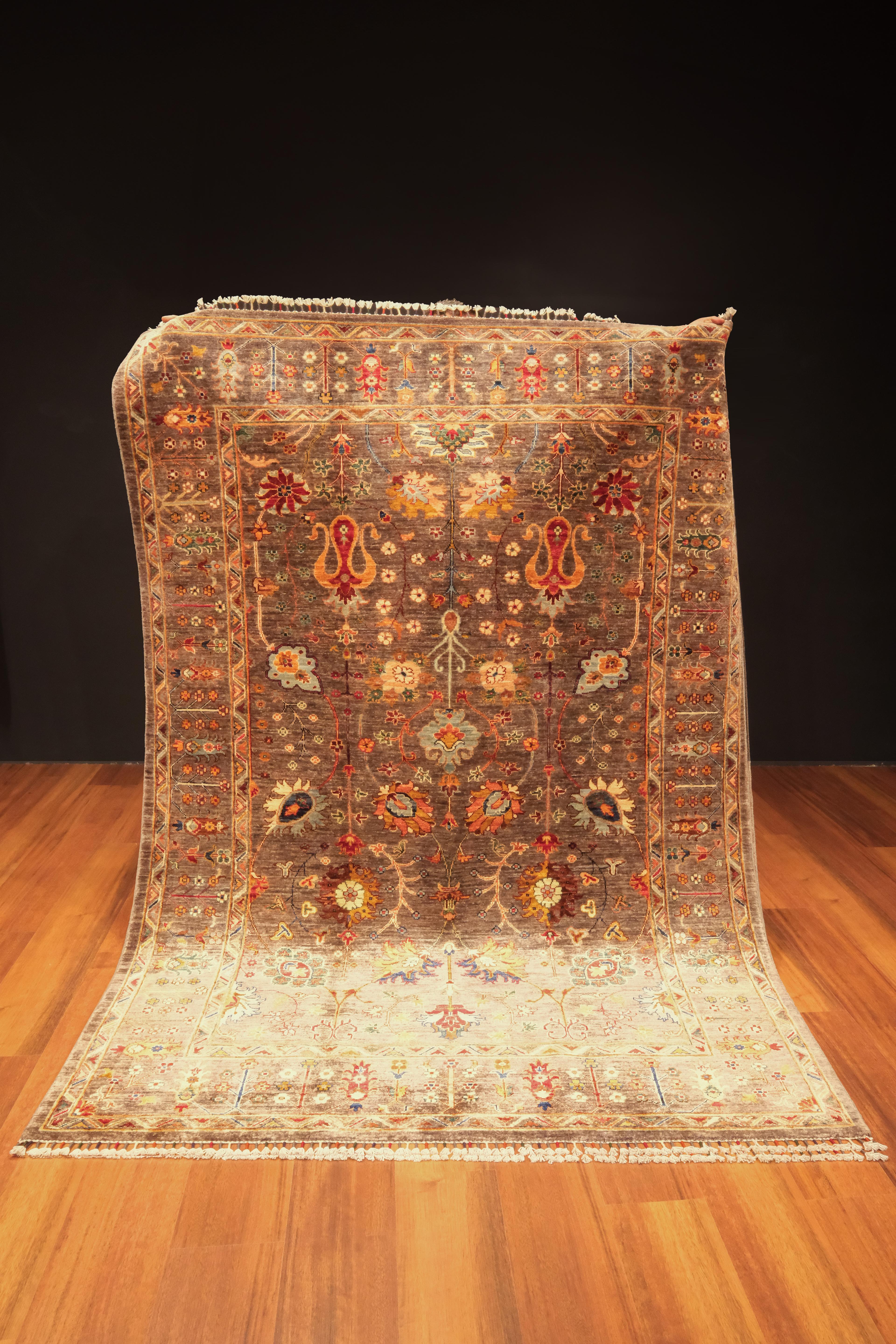 Öğretmenler Carpet Hand-Woven Bakhtiari Carpet 6253