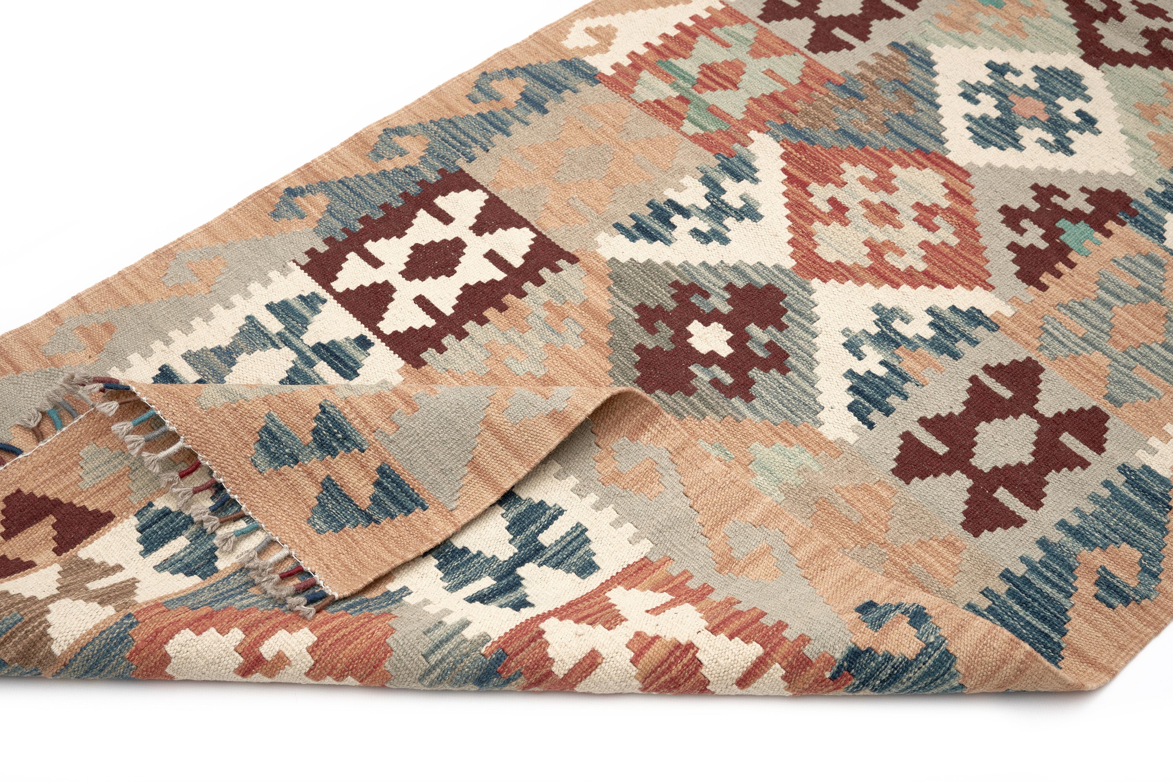 Teachers Carpet Hand Woven Insaaf Kilim ÖDIK461