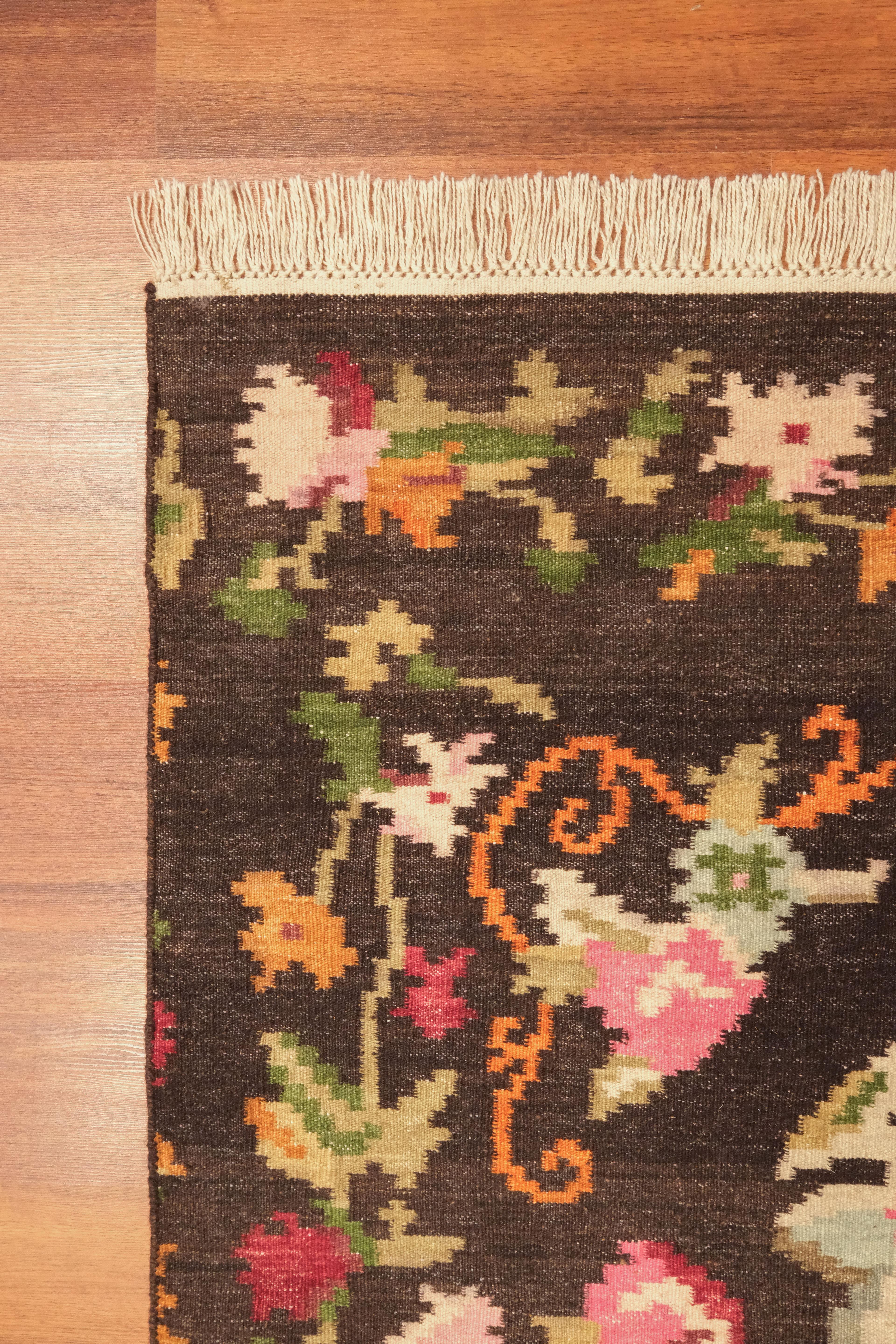 Öğretmenler Halı El Dokuma Karabağ Kilim 0487