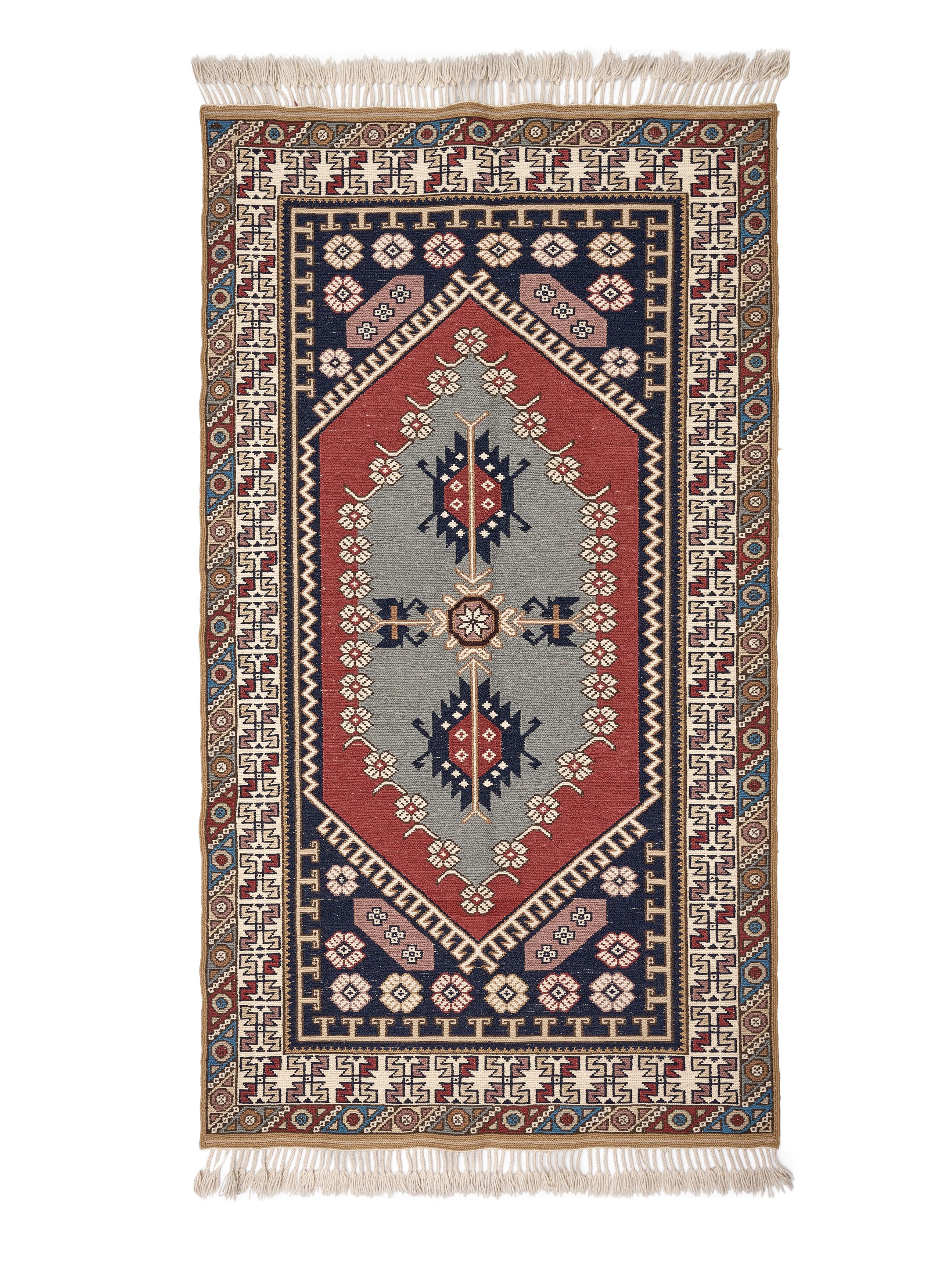 Öğretmenler Halı El Dokuma Seccade Sumak Kilim