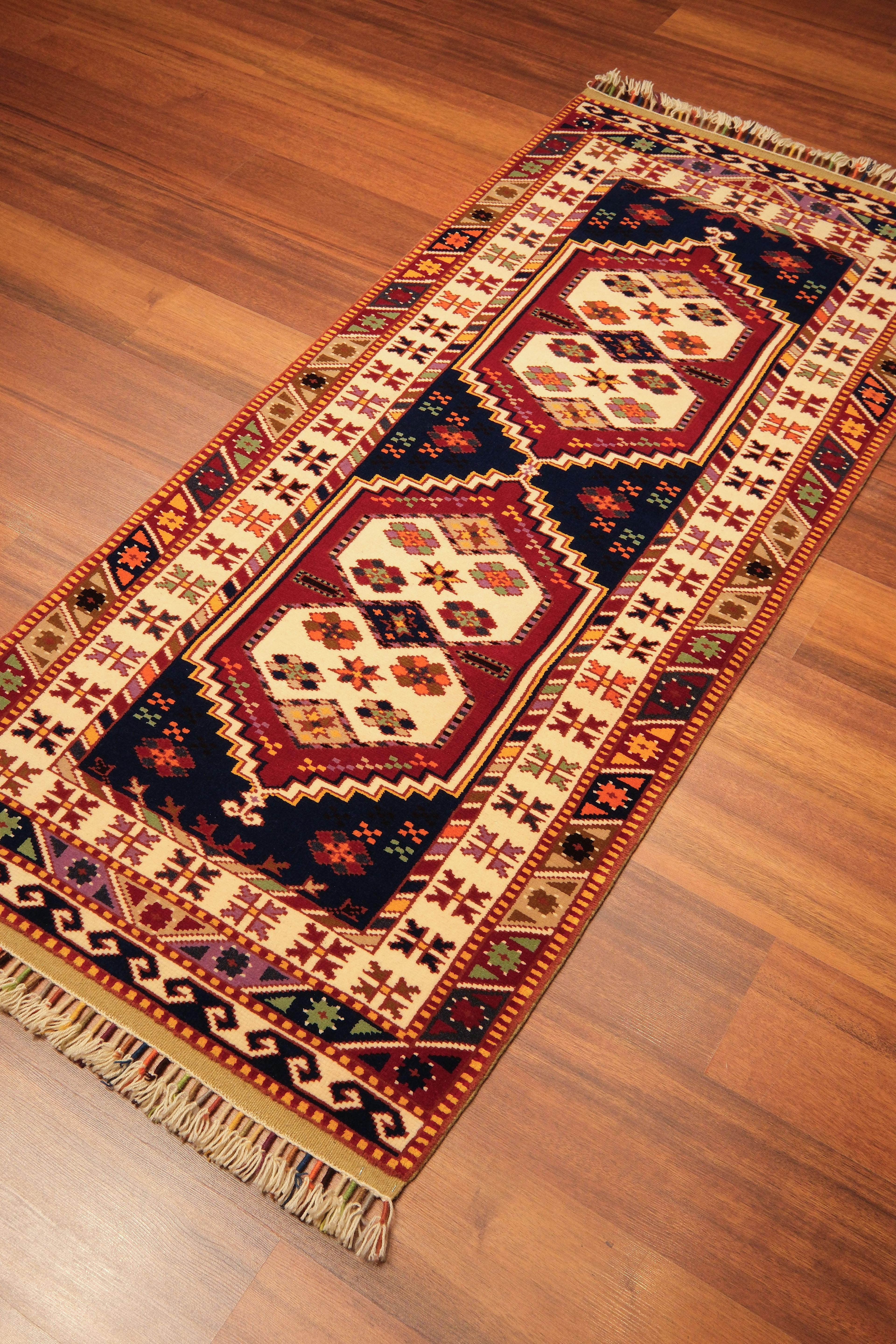 Öğretmenler Carpet Hand Woven Plain Yuntdağ 0901