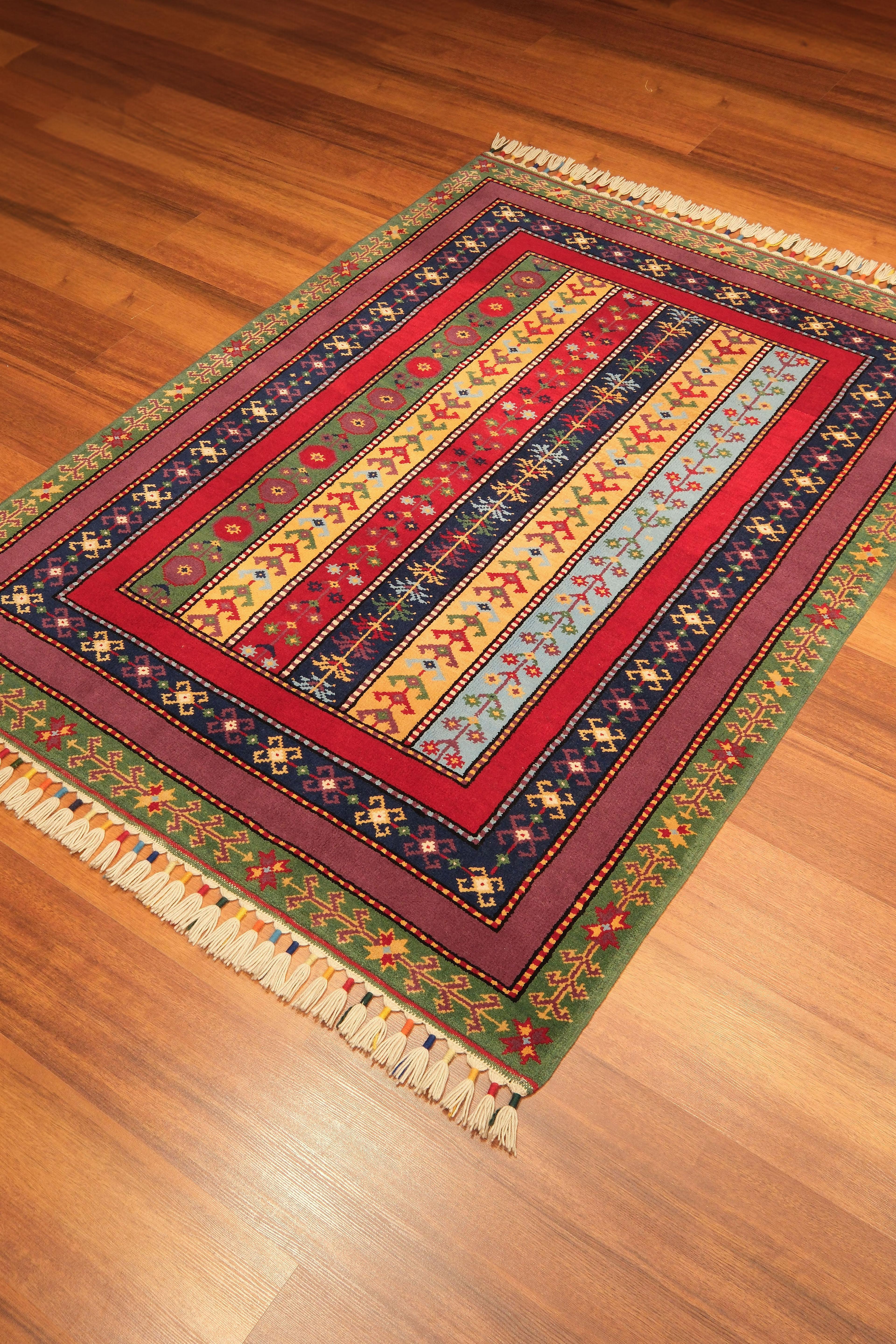 Öğretmenler Carpet Hand-Woven Shawl 3928