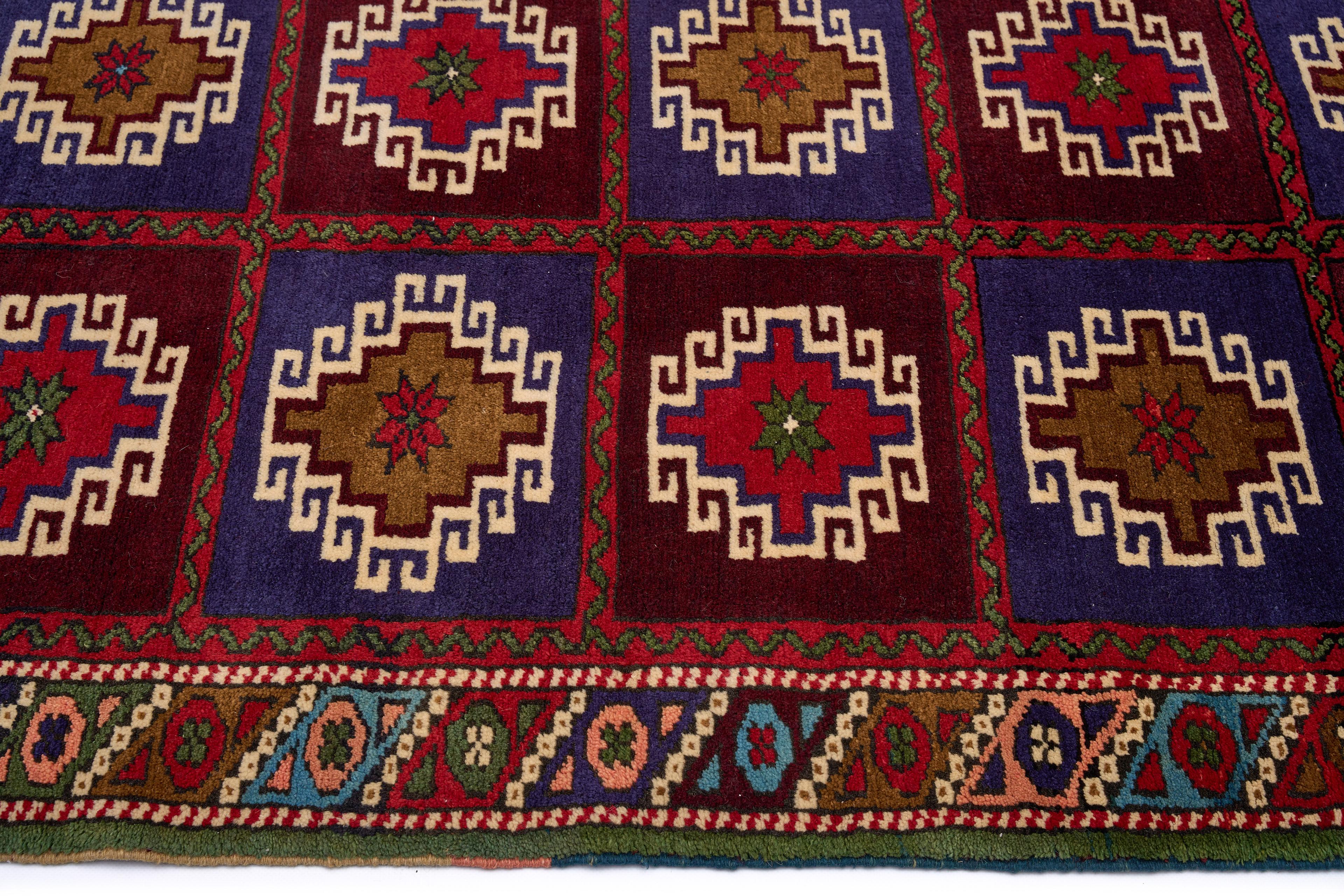 Öğretmenler Halı El Dokuma Çeyrek Sumak Kilim ÖDBY070